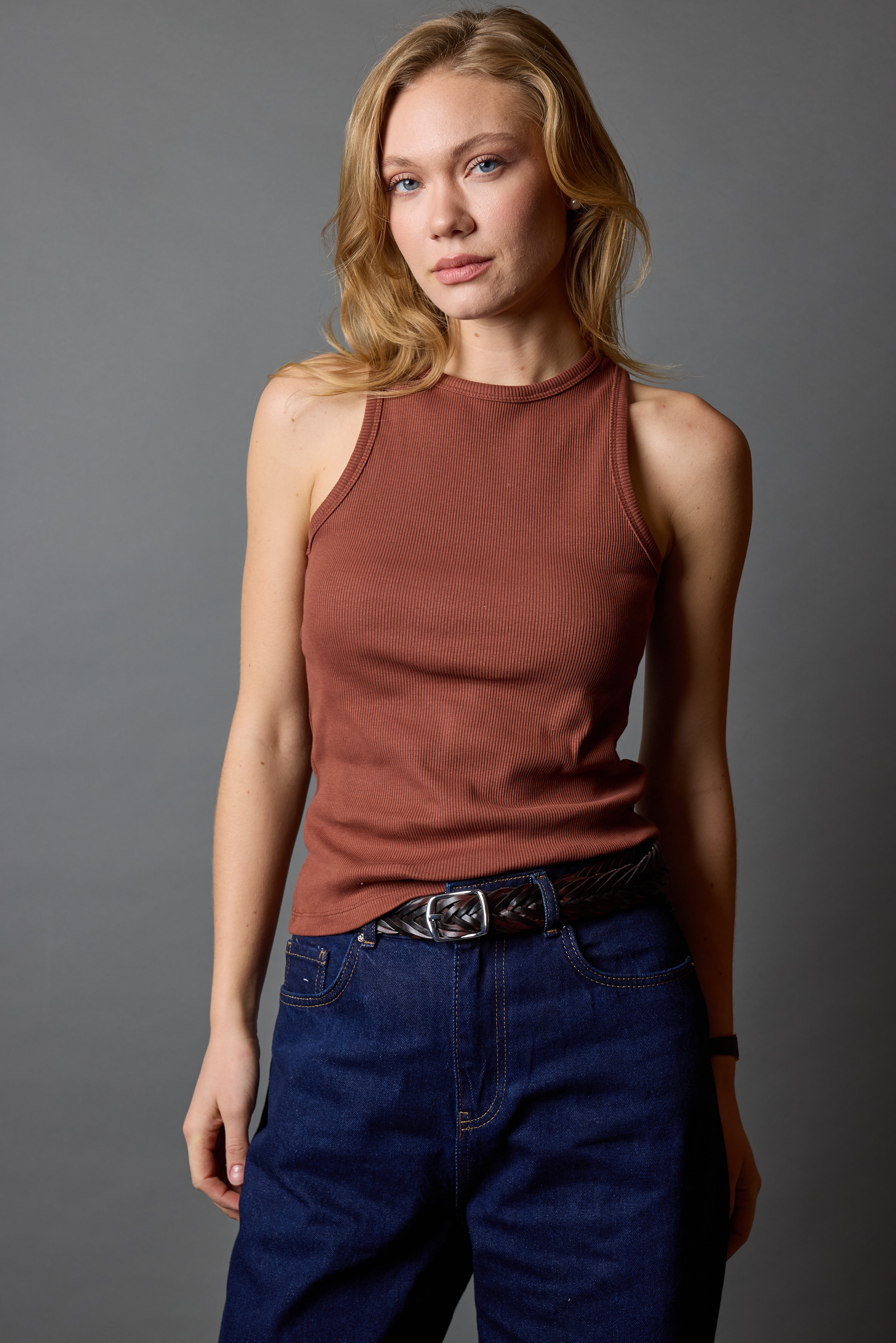 HALTER YAKA CROP TOP TARÇIN