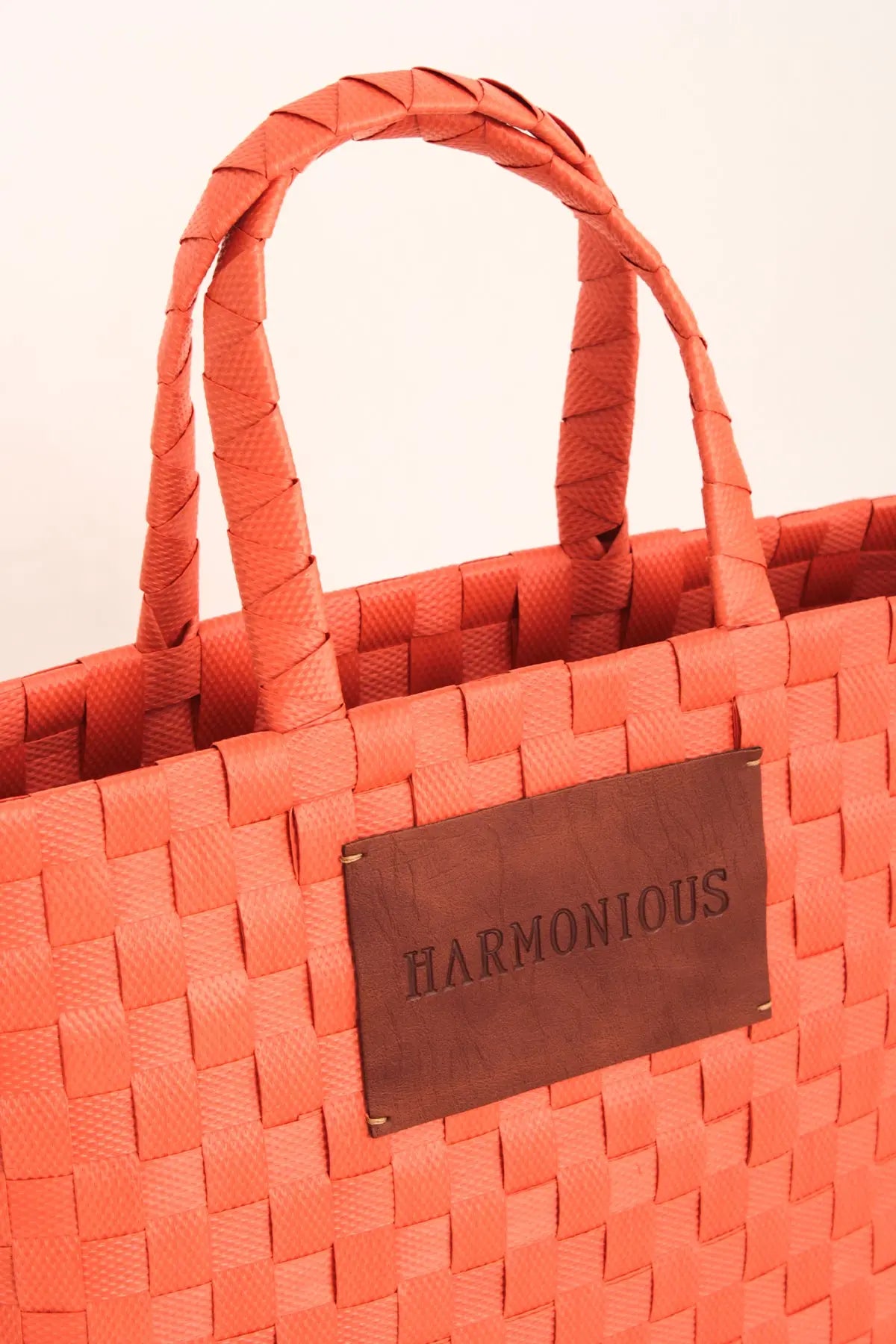 Örgü Turuncu Mini Tote Bag HARMONIOUS