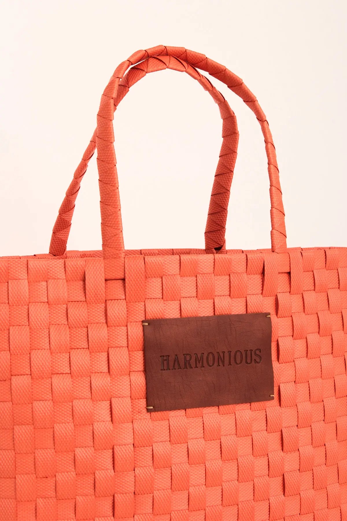 Örgü Turuncu Tote Bag HARMONIOUS